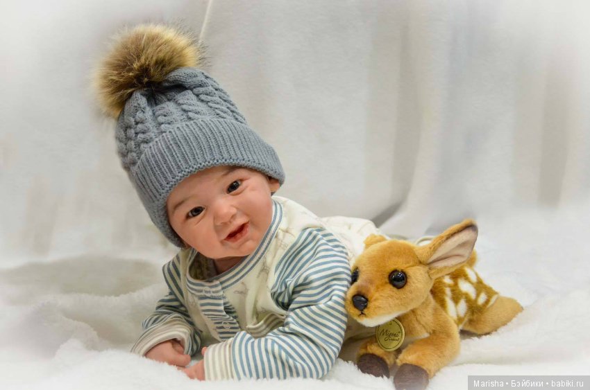 Малыш реборн Phoenix, скульптор и роспись Andrea Arcello (фото 4)