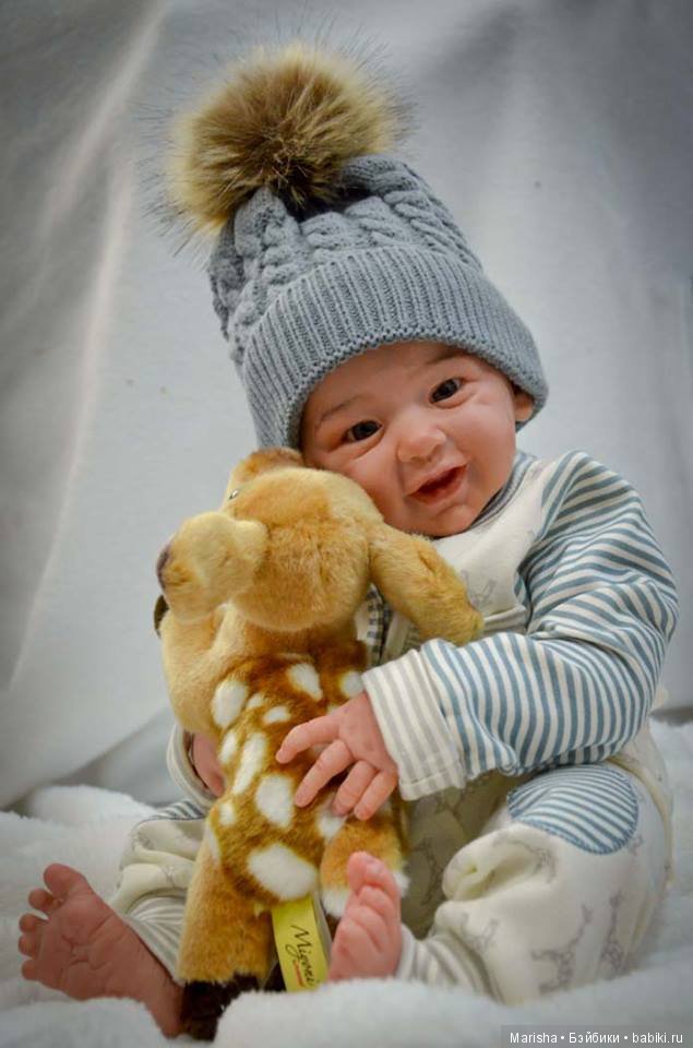 Малыш реборн Phoenix, скульптор и роспись Andrea Arcello (фото 5)