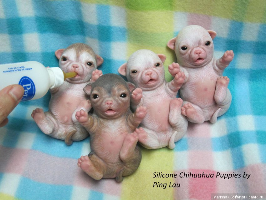 Силиконовые зверята Ping Lau (фото 5)