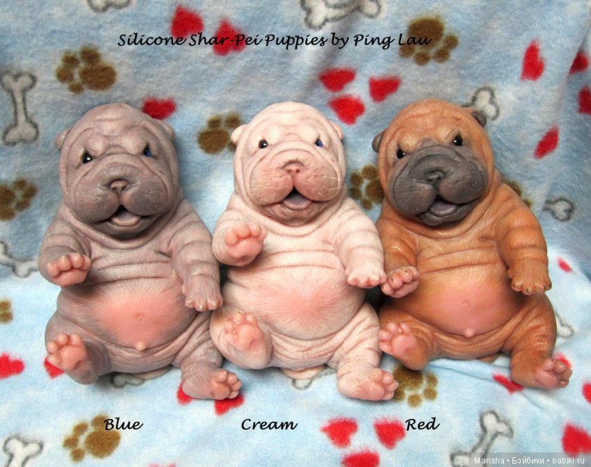 Силиконовые зверята Ping Lau (фото 8)