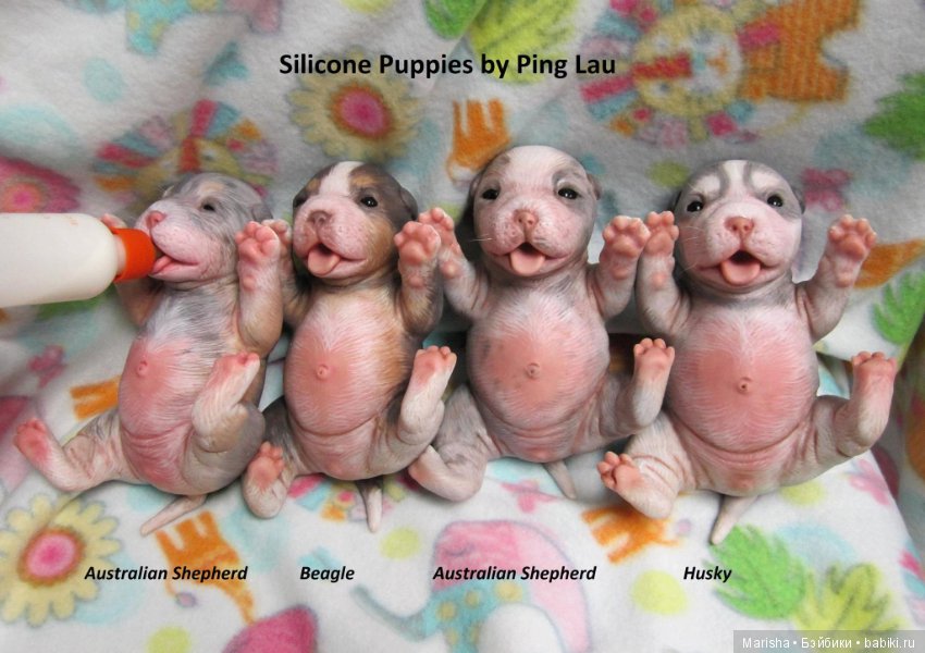 Силиконовые зверята Ping Lau (фото 9)