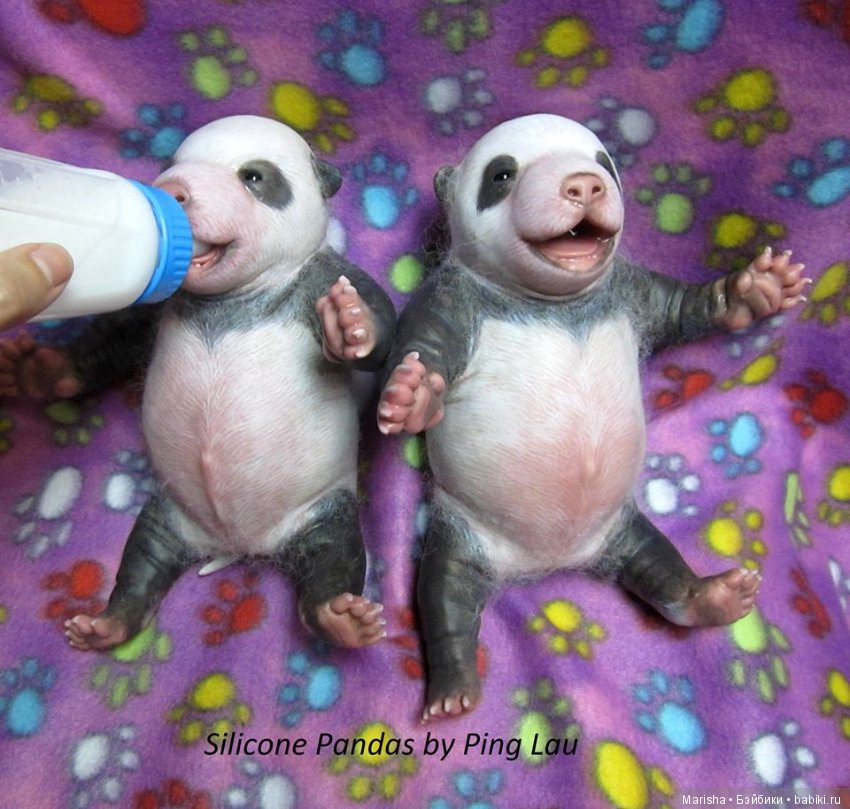 Силиконовые зверята Ping Lau (фото 2)