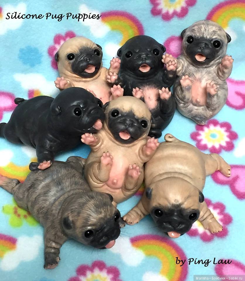 Силиконовые зверята Ping Lau (фото 7)