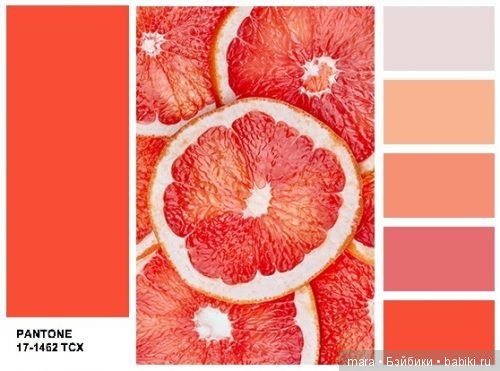 Цветовые палитры с основными цветами Весна — Лето 2017 от PANTONE Fashion Color