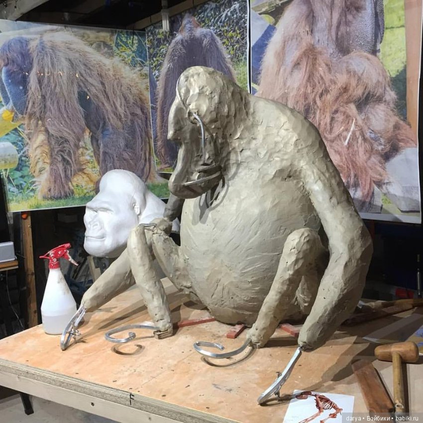 Скуптура Nick Bibby. Орангутан (фото 4)