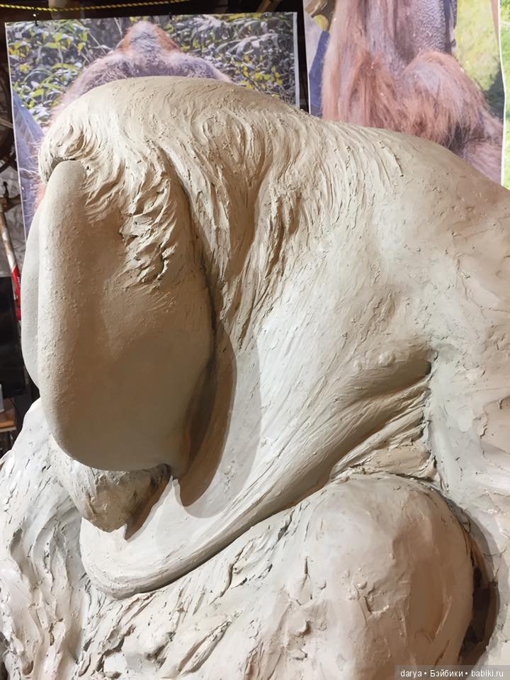 Скуптура Nick Bibby. Орангутан (фото 8)