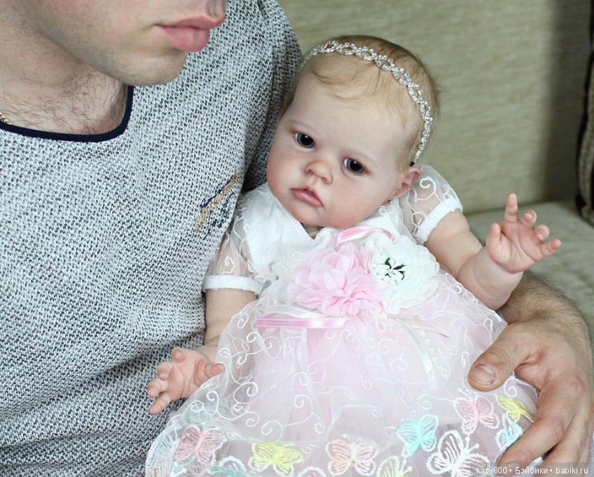 Любимая Шарламка. Молд Sharlamae от Bonnie Brown. Куклы реборн Елены Коротковой (фото 10)