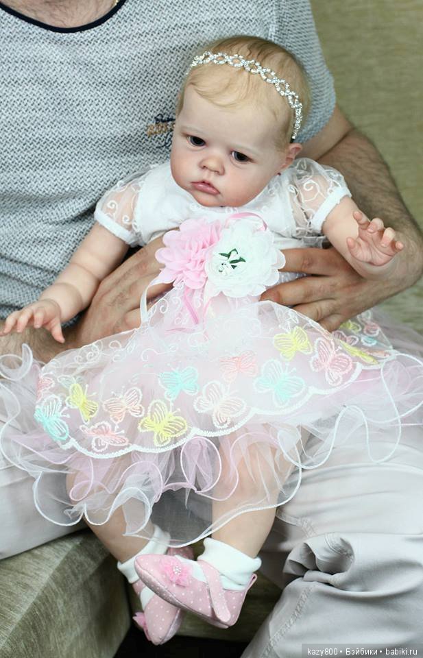 Любимая Шарламка. Молд Sharlamae от Bonnie Brown. Куклы реборн Елены Коротковой (фото 2)