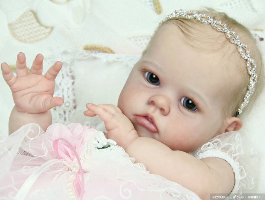 Любимая Шарламка. Молд Sharlamae от Bonnie Brown. Куклы реборн Елены Коротковой (фото 8)