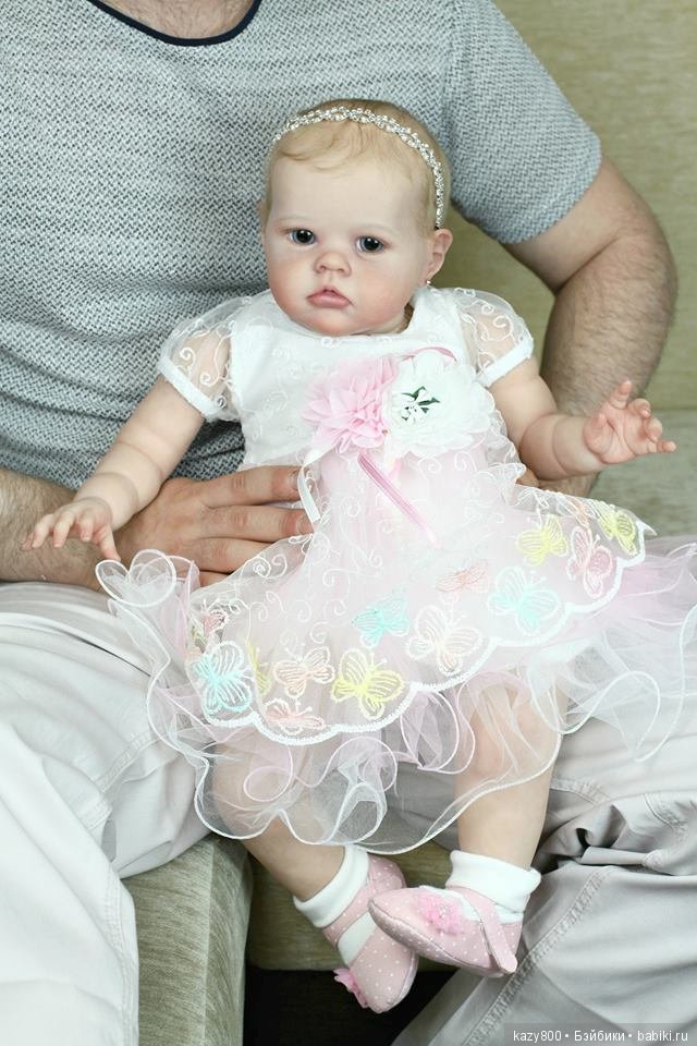Любимая Шарламка. Молд Sharlamae от Bonnie Brown. Куклы реборн Елены Коротковой (фото 6)