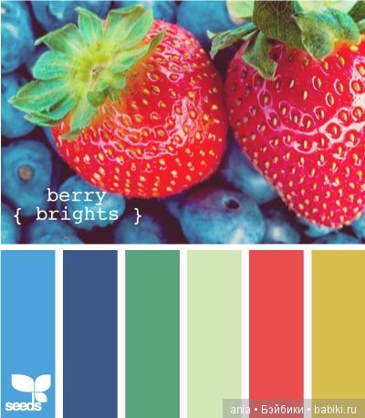 Клубничное сочетание цветов (фото 2)