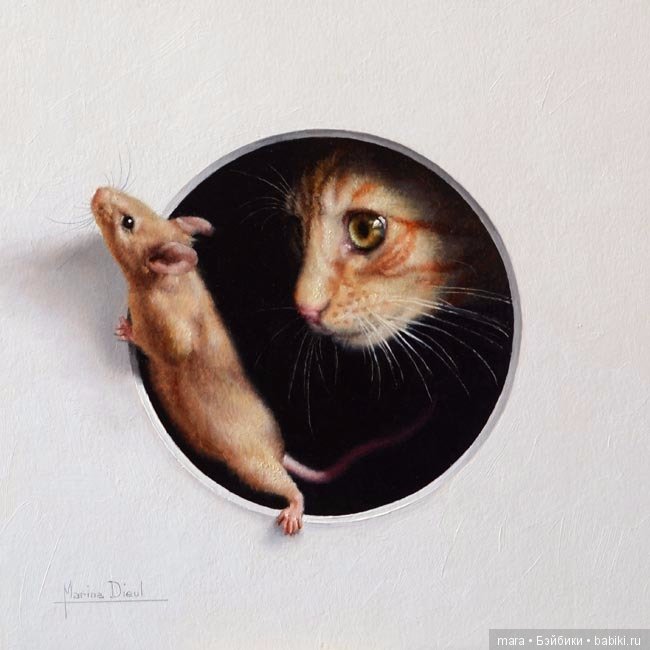 Кошки-мышки. Художница Marina Dieul (фото 8)