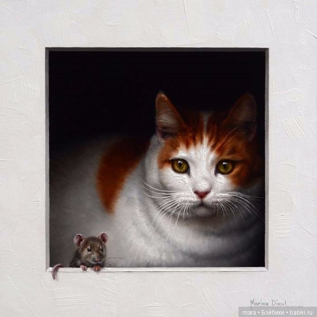 Кошки-мышки. Художница Marina Dieul (фото 10)