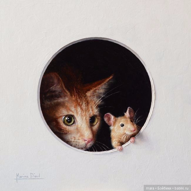 Кошки-мышки. Художница Marina Dieul (фото 6)