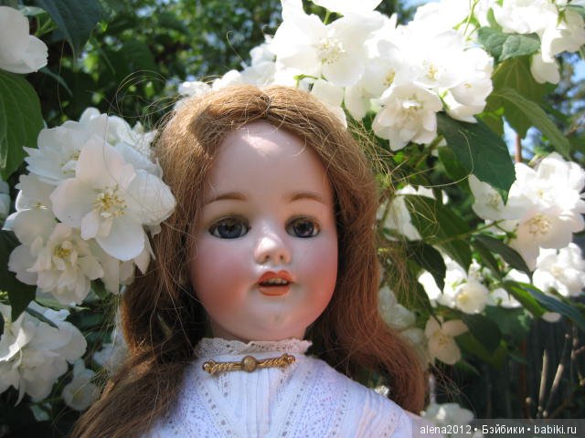 Розы цвели, было лето — Редкие антикварные куклы и реплики: воск