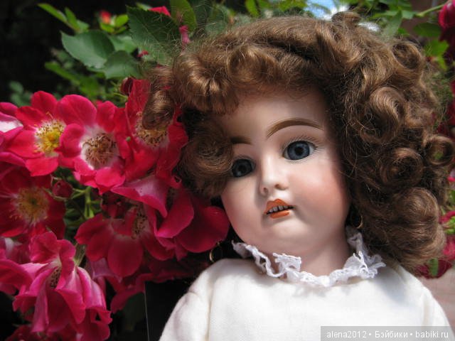Розы цвели, было лето — Редкие антикварные куклы и реплики: воск