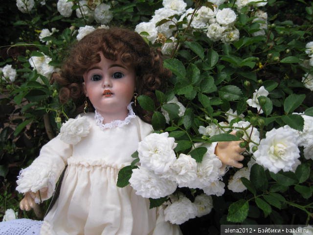 Розы цвели, было лето — Редкие антикварные куклы и реплики: воск