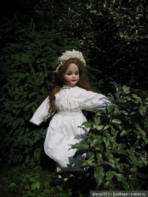 Розы цвели, было лето — Редкие антикварные куклы и реплики: воск
