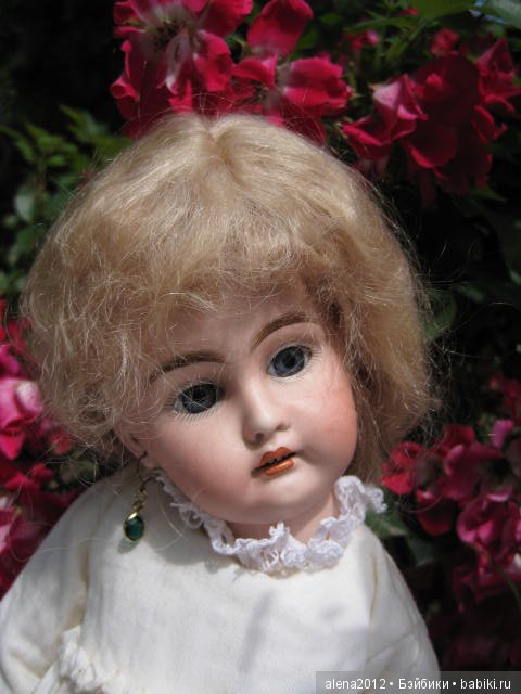 Розы цвели, было лето — Редкие антикварные куклы и реплики: воск