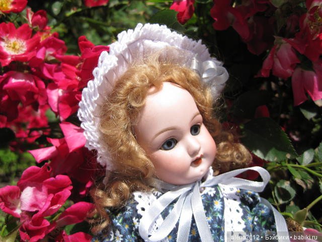 Розы цвели, было лето — Редкие антикварные куклы и реплики: воск