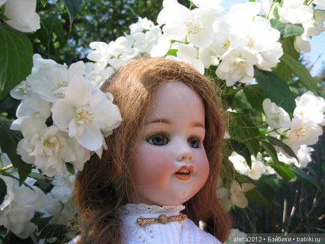 Розы цвели, было лето — Редкие антикварные куклы и реплики: воск
