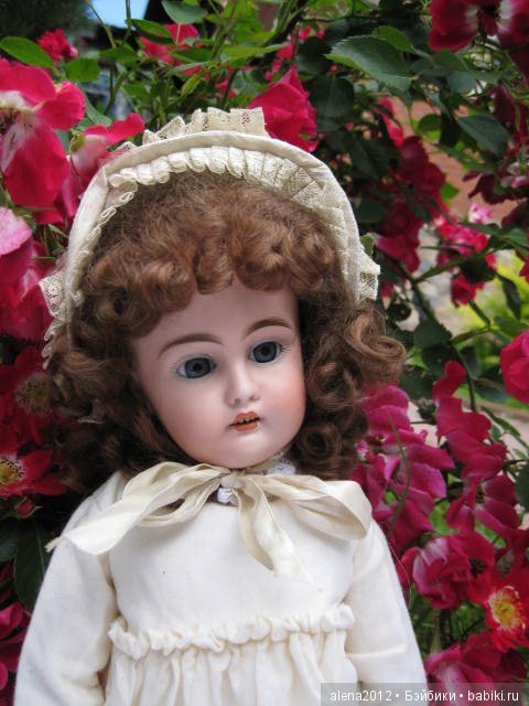 Розы цвели, было лето — Редкие антикварные куклы и реплики: воск