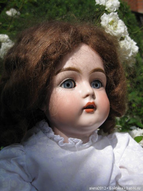 Розы цвели, было лето — Редкие антикварные куклы и реплики: воск