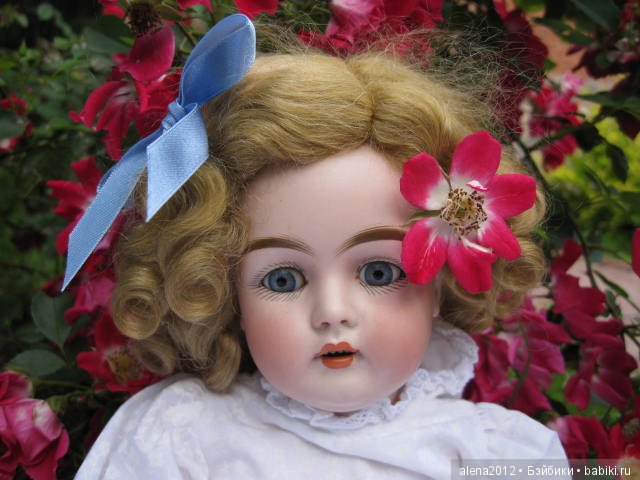 Розы цвели, было лето — Редкие антикварные куклы и реплики: воск (фото 10)