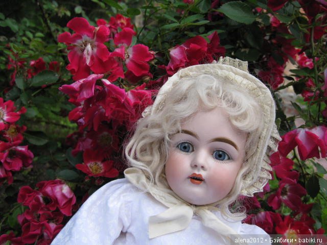 Розы цвели, было лето — Редкие антикварные куклы и реплики: воск (фото 3)