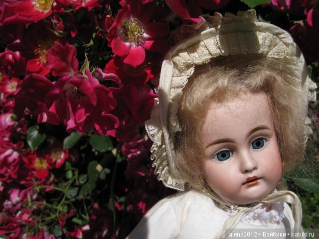 Розы цвели, было лето — Редкие антикварные куклы и реплики: воск