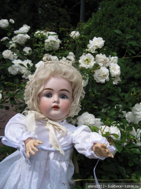 Розы цвели, было лето — Редкие антикварные куклы и реплики: воск