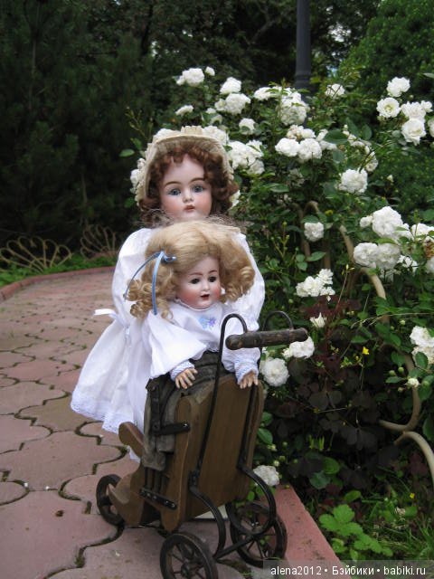 Розы цвели, было лето — Редкие антикварные куклы и реплики: воск