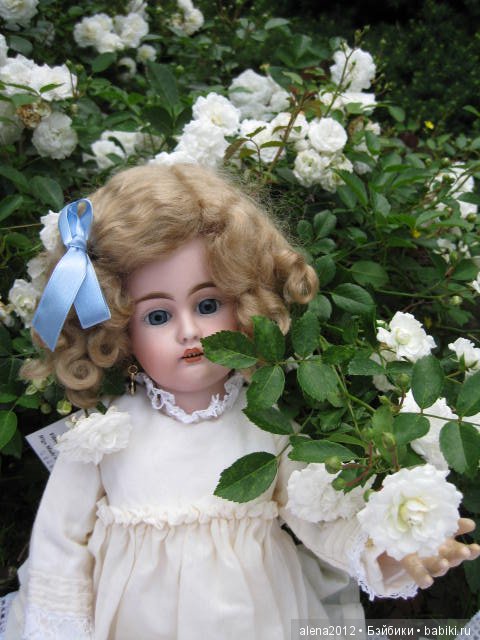 Розы цвели, было лето — Редкие антикварные куклы и реплики: воск
