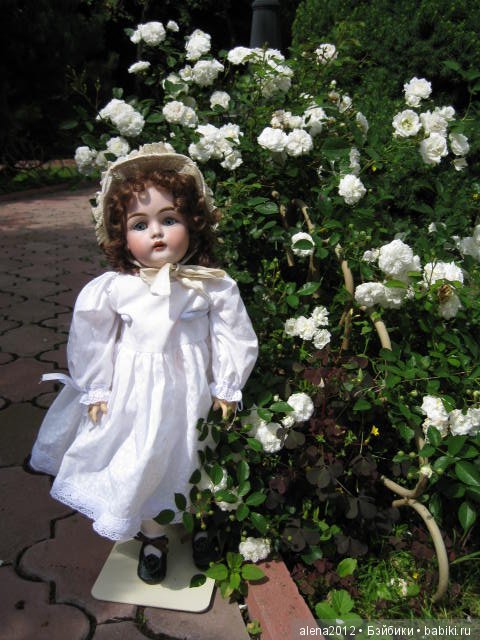 Розы цвели, было лето — Редкие антикварные куклы и реплики: воск
