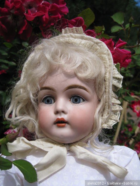 Розы цвели, было лето — Редкие антикварные куклы и реплики: воск (фото 2)