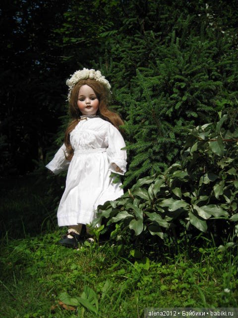 Розы цвели, было лето — Редкие антикварные куклы и реплики: воск