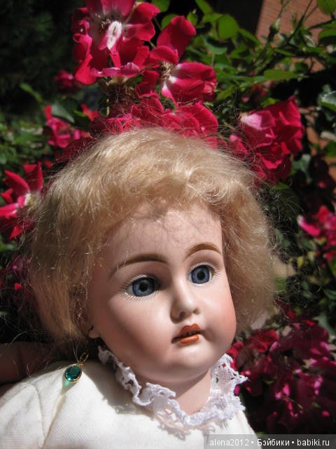 Розы цвели, было лето — Редкие антикварные куклы и реплики: воск