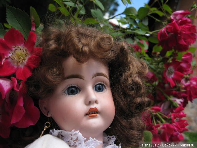 Розы цвели, было лето — Редкие антикварные куклы и реплики: воск