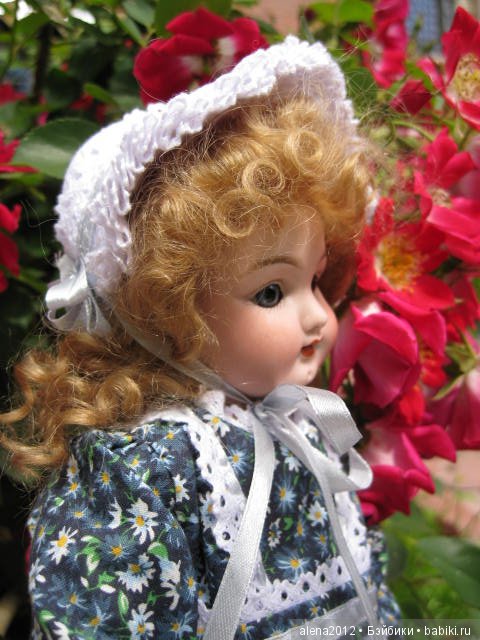 Розы цвели, было лето — Редкие антикварные куклы и реплики: воск