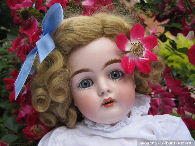 Розы цвели, было лето — Редкие антикварные куклы и реплики: воск