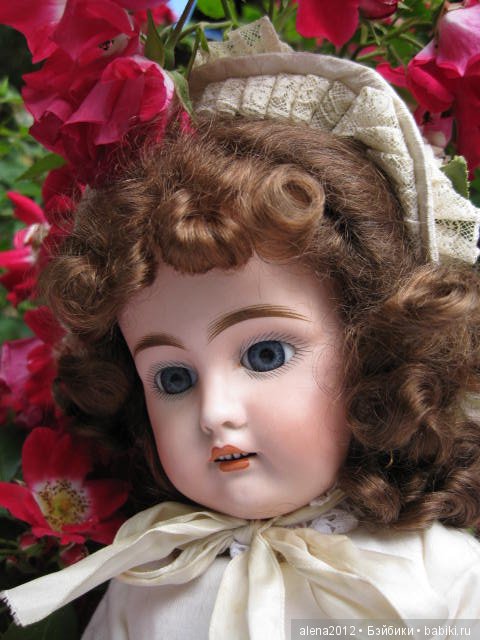 Розы цвели, было лето — Редкие антикварные куклы и реплики: воск