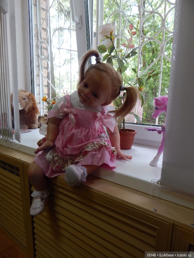 Моя маленькая принцесса. Кукла реборн Валентины Ильичишиной (фото 9)
