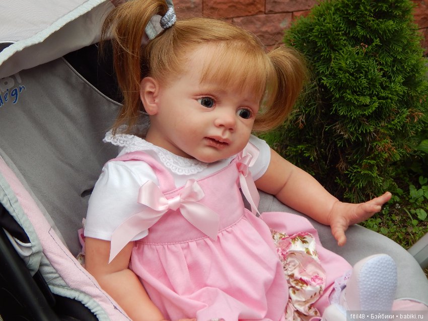 Моя маленькая принцесса. Кукла реборн Валентины Ильичишиной (фото 10)