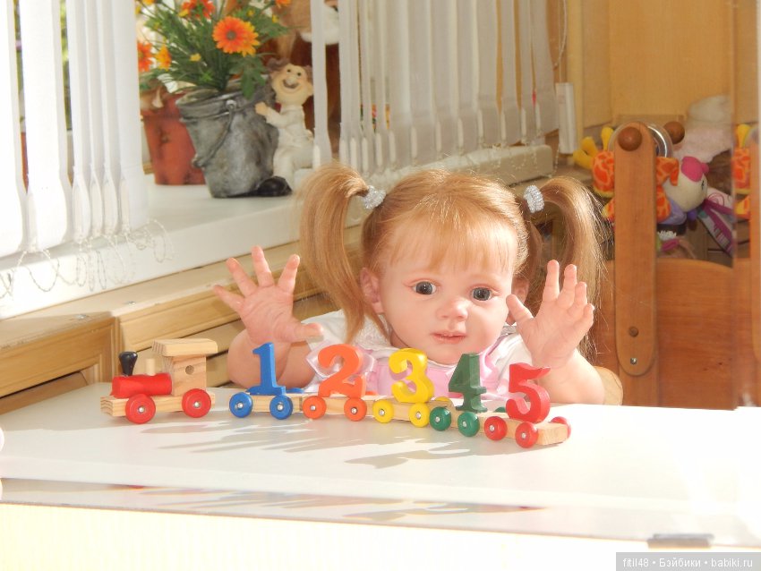 Моя маленькая принцесса. Кукла реборн Валентины Ильичишиной (фото 6)