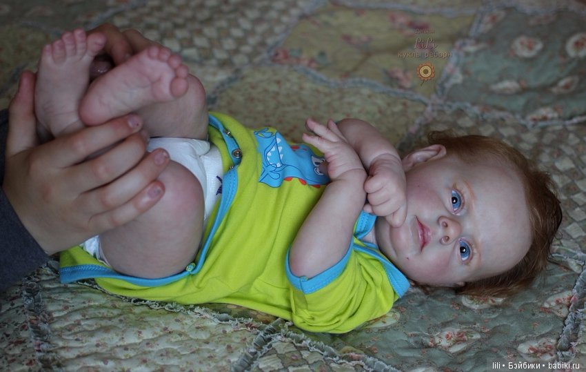 Малыш реборн Майк, скульптора Natali Blick (фото 8)