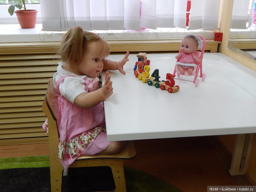 Моя маленькая принцесса. Кукла реборн Валентины Ильичишиной (фото 4)