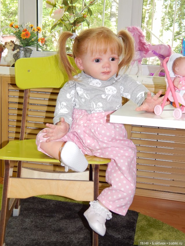 Моя маленькая принцесса. Кукла реборн Валентины Ильичишиной (фото 2)