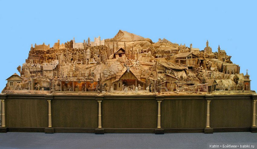 Словацкий Вифлеем - 15-и летняя работа Йозефа Пекара из поселка Раецка Лесна (фото 2)