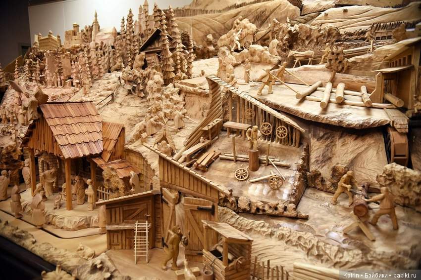 Словацкий Вифлеем - 15-и летняя работа Йозефа Пекара из поселка Раецка Лесна