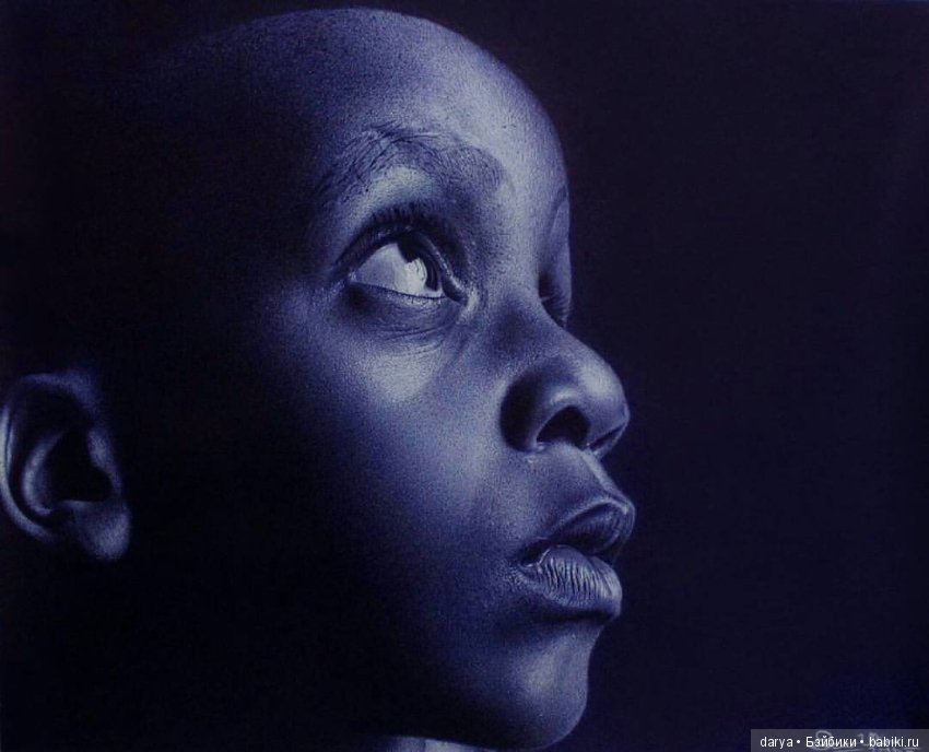 Oscar Ukonu Arts. Рисунки шариковой ручкой (фото 6)